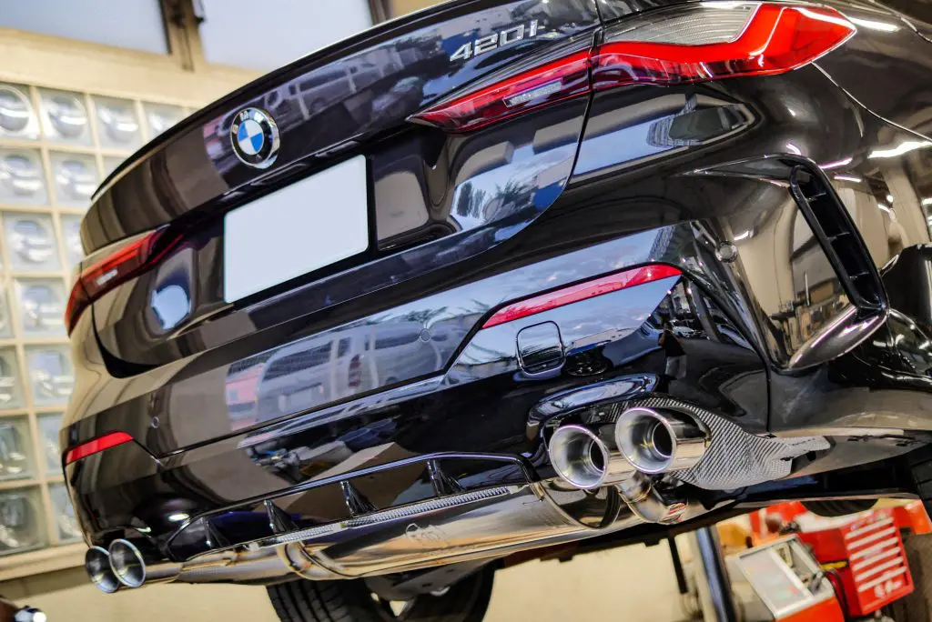 BMW 4シリーズクーペ！G22/420iのリアを素敵にカッコよく(*^^)v