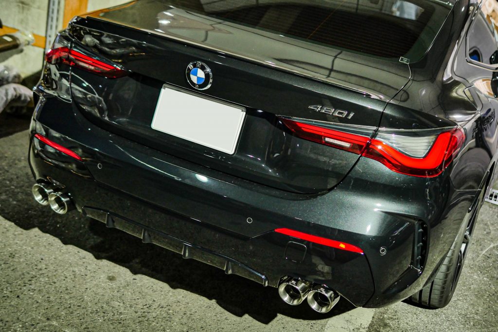 3D Design 左右出しマフラー JQR G22 420i Msp