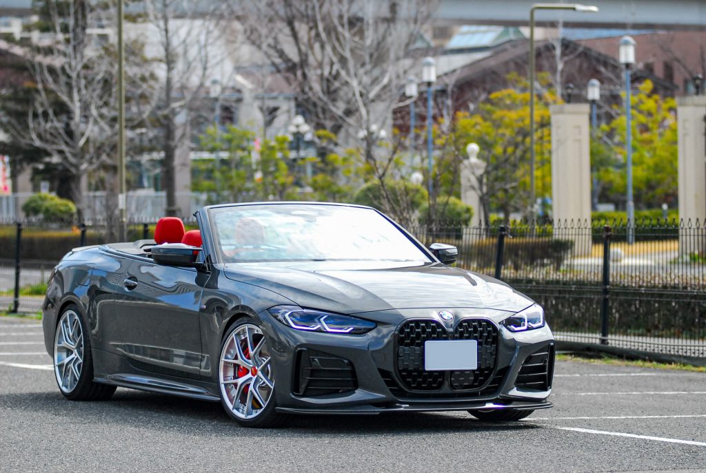 BMW G23 M440 カブリオレ Mスポーツに3D Design Carbonフルエアロ&BBS RI-S 20インチ