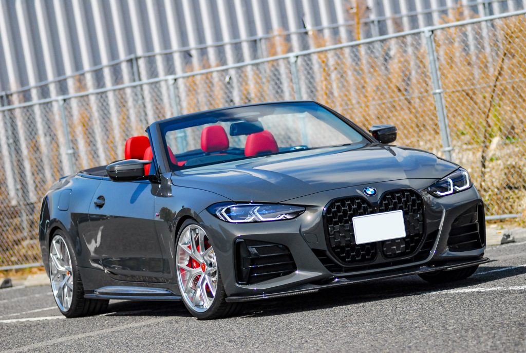 BMW G23 M440 カブリオレ Mスポーツに3D Design Carbonフルエアロ&BBS RI-S 20インチ