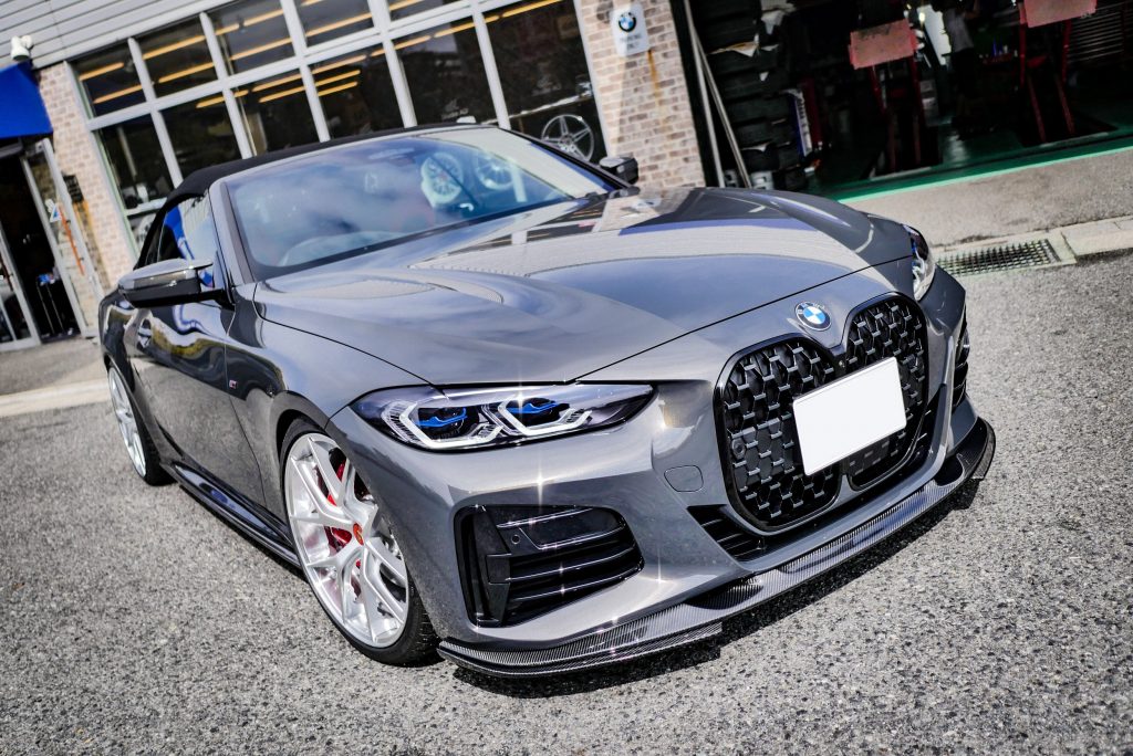 BMW G23 M440 カブリオレ Mスポーツに3D Design Carbonフルエアロ&BBS RI-S 20インチ