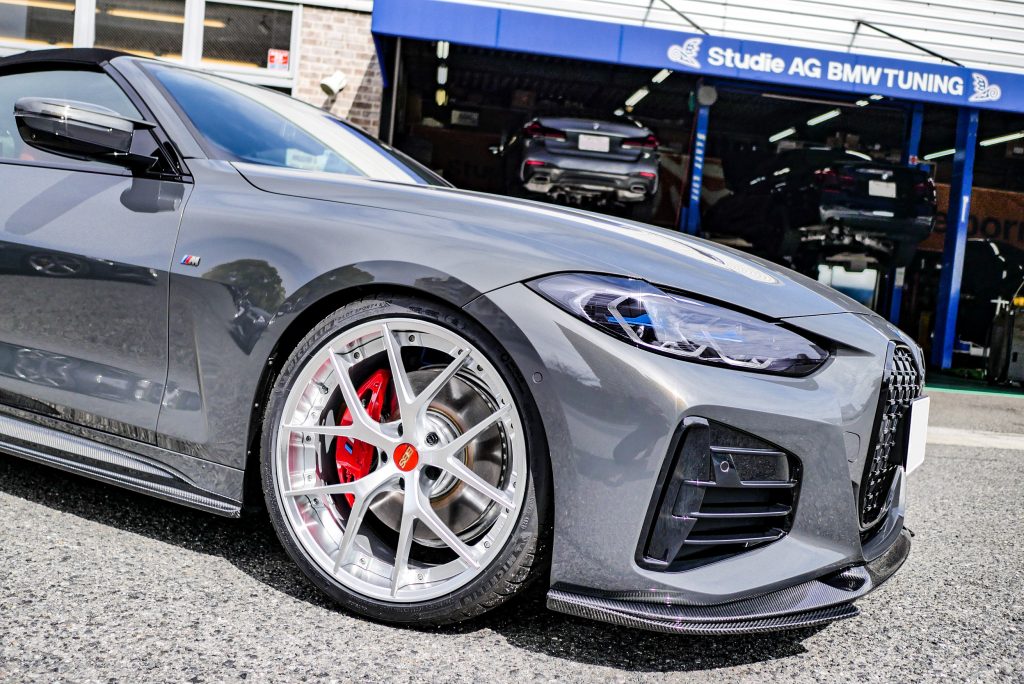 BMW G23 M440 カブリオレ Mスポーツに3D Design Carbonフルエアロ&BBS RI-S 20インチ