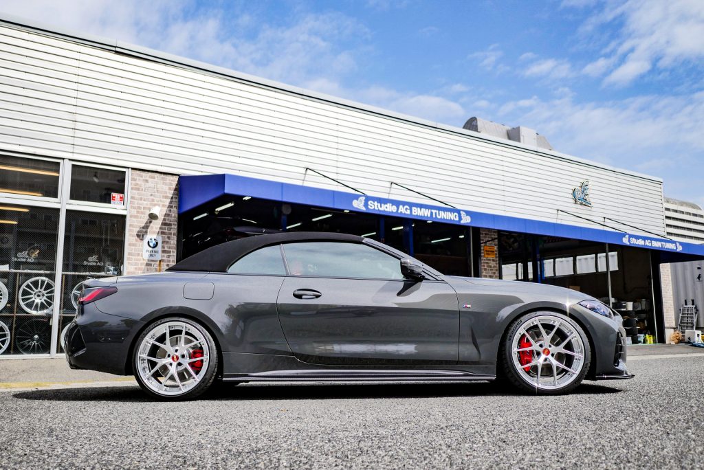 BMW G23 M440 カブリオレ Mスポーツに3D Design Carbonフルエアロ&BBS RI-S 20インチ