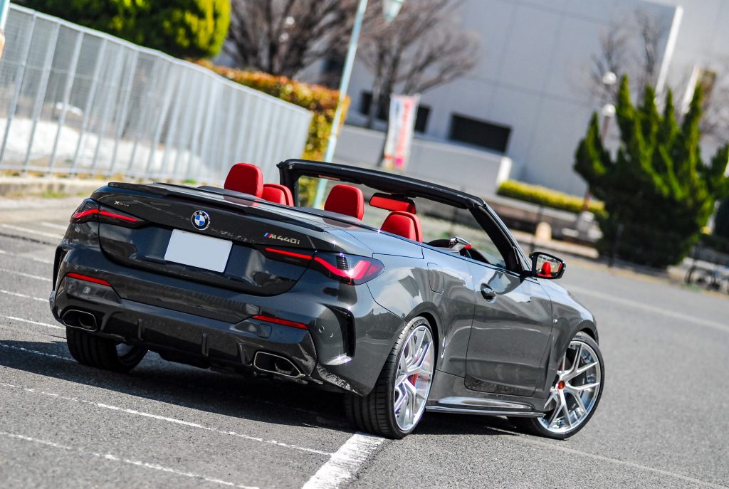 BMW G23 M440 カブリオレ Mスポーツに3D Design Carbonフルエアロ&BBS RI-S 20インチ