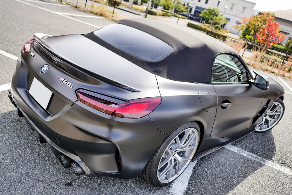 BMW G29 Z4 M40i マットブラックフルラッピング