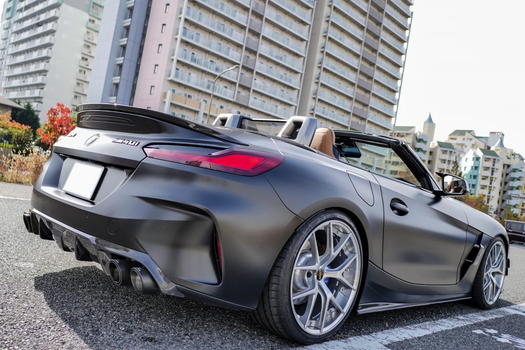 BMW G29 Z4 M40i マットブラックフルラッピング