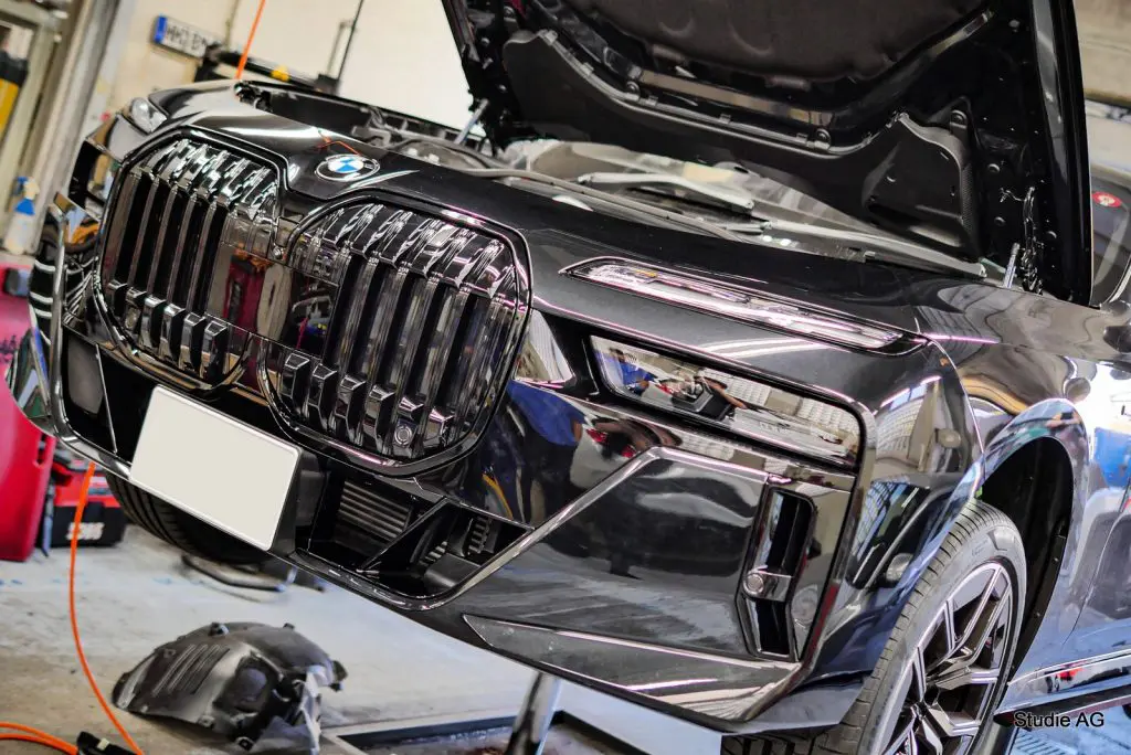 最新BMW BIGセダン！G70/7シリーズもグリルのブラック化はイメチェンド