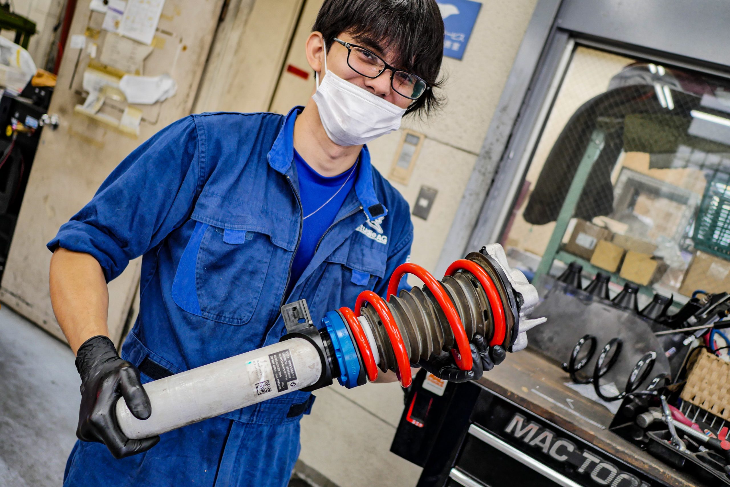 BMW M PERFORMANCE PARTSでG80M3の車高を下げる♪ Studie[スタディ]