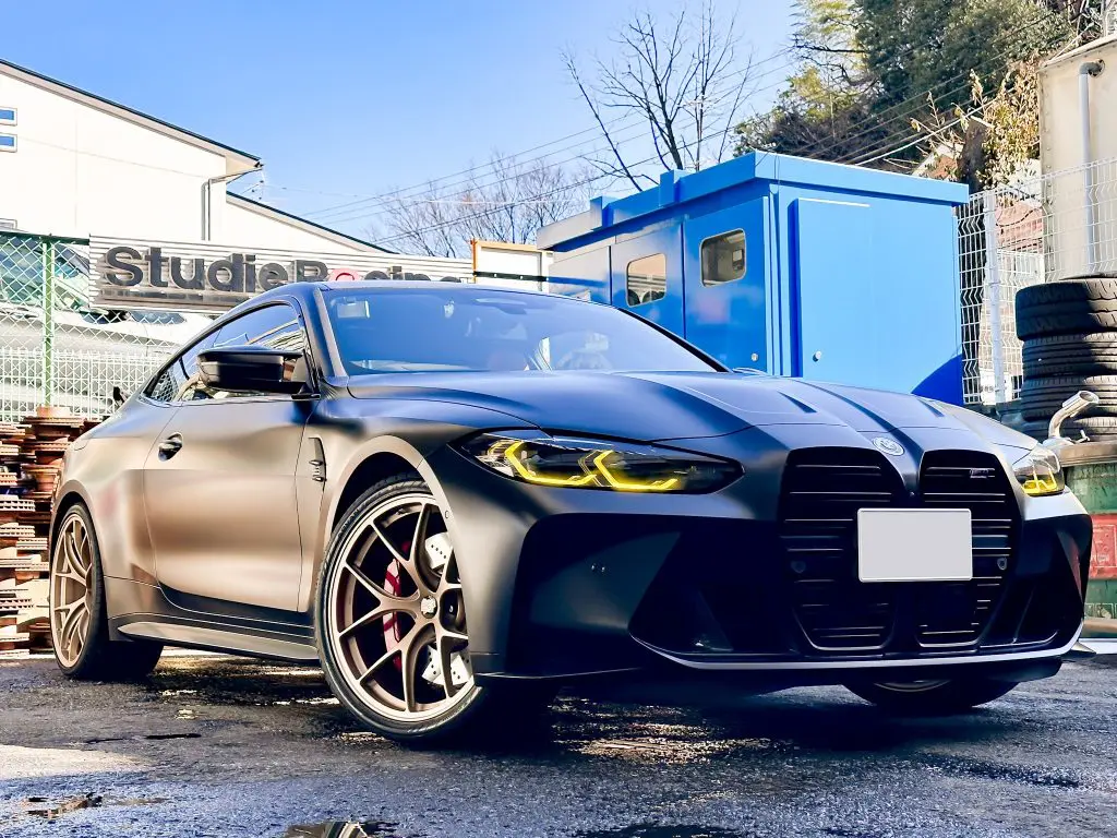 この組み合わせは堪りませんっ！BMW G82 M4へBBS RI-D シトリン