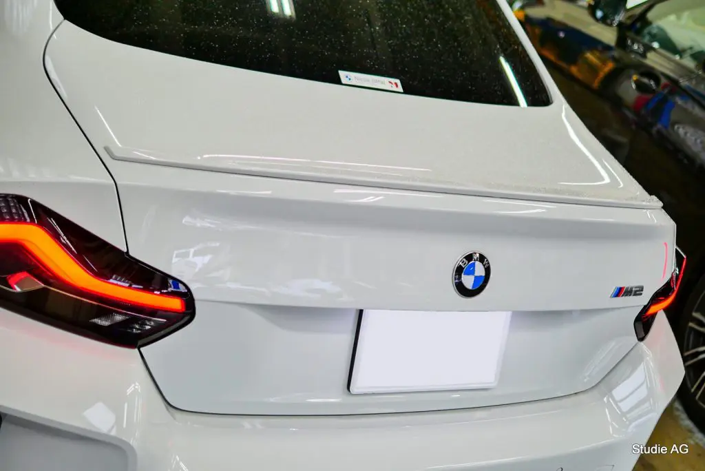 リアからのルックスにインパクトとスタイリッシュさを♪BMW