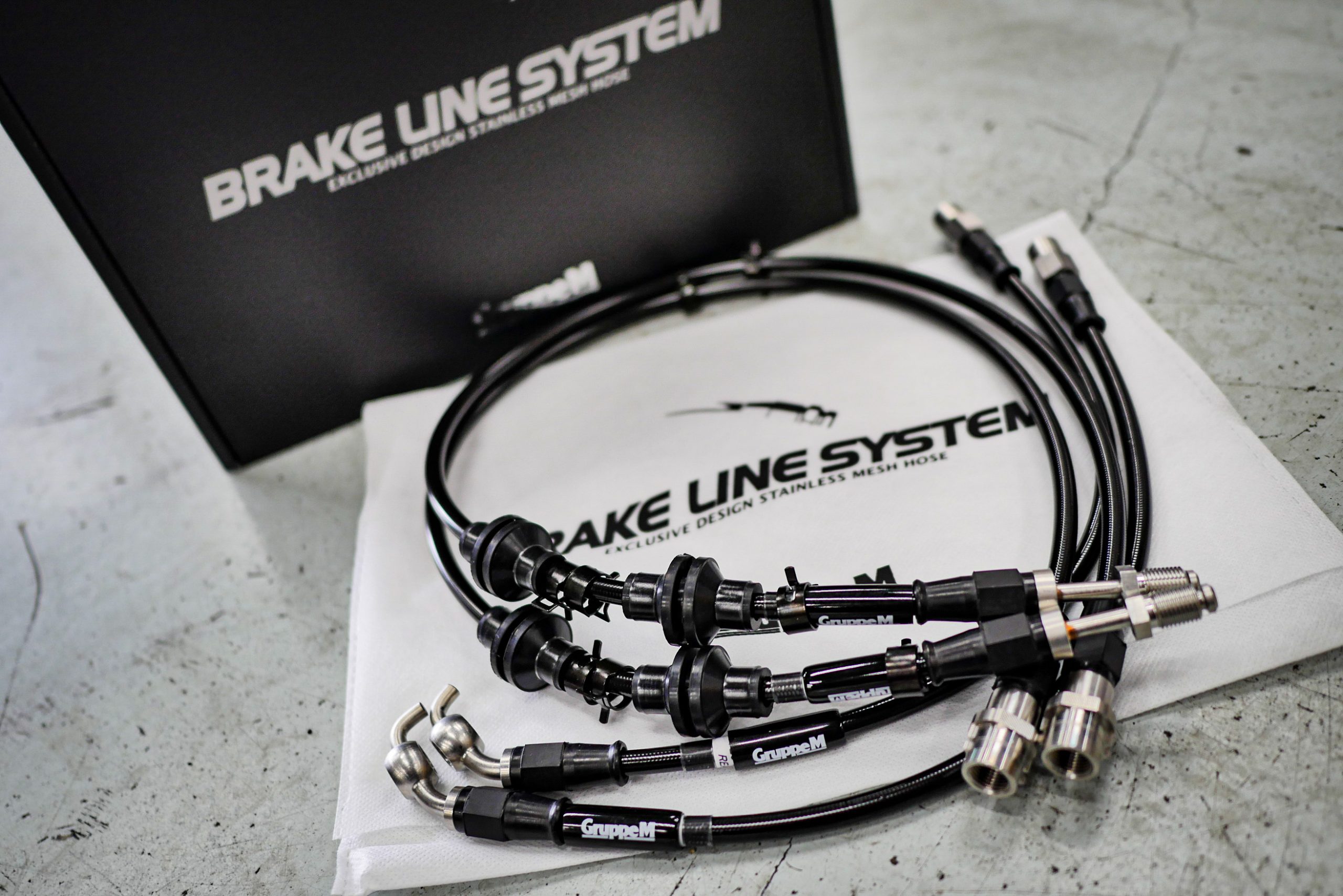 ブレーキホース劣化してませんか？高性能なGruppeM BRAKE LINEをBMWに