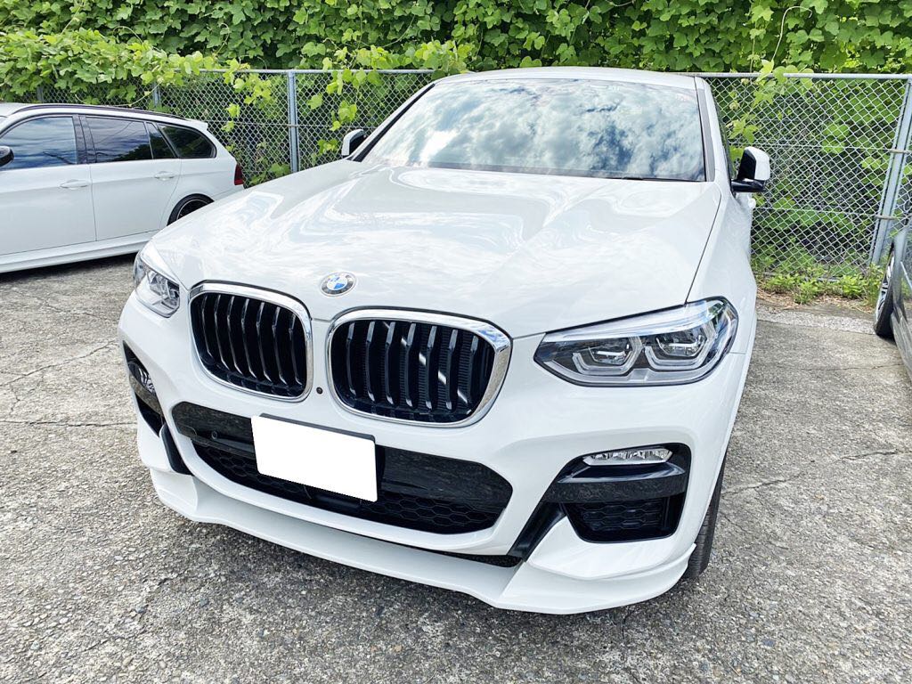 HAMANN フロントスポイラー BMW G02/X4 及び G01/X3 のＭスポーツ用