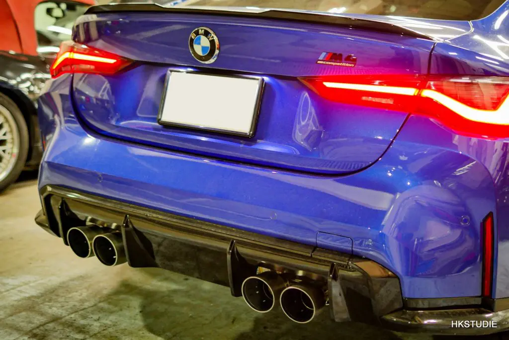 BMW G82 M4 Competitionに！HKSTUDIEマフラー投入ー♪ | Studie[スタディ]