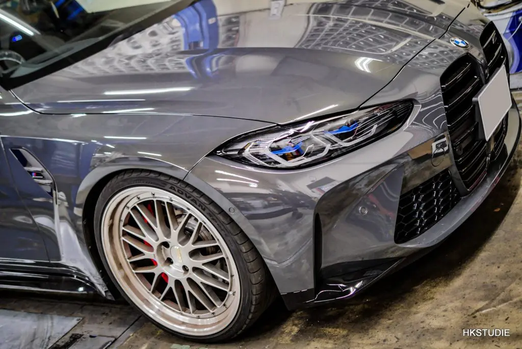 人気の車高調♪HKSTUDIEサスペンションKITをBMW G81 M3 Touring