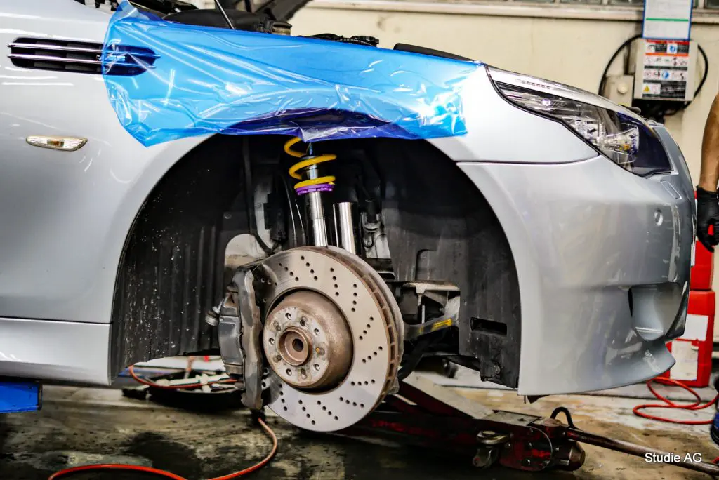 豊富な対応車種が魅力のKW V3車高調をBMW E60M5に(^_-) | Studie[スタディ]