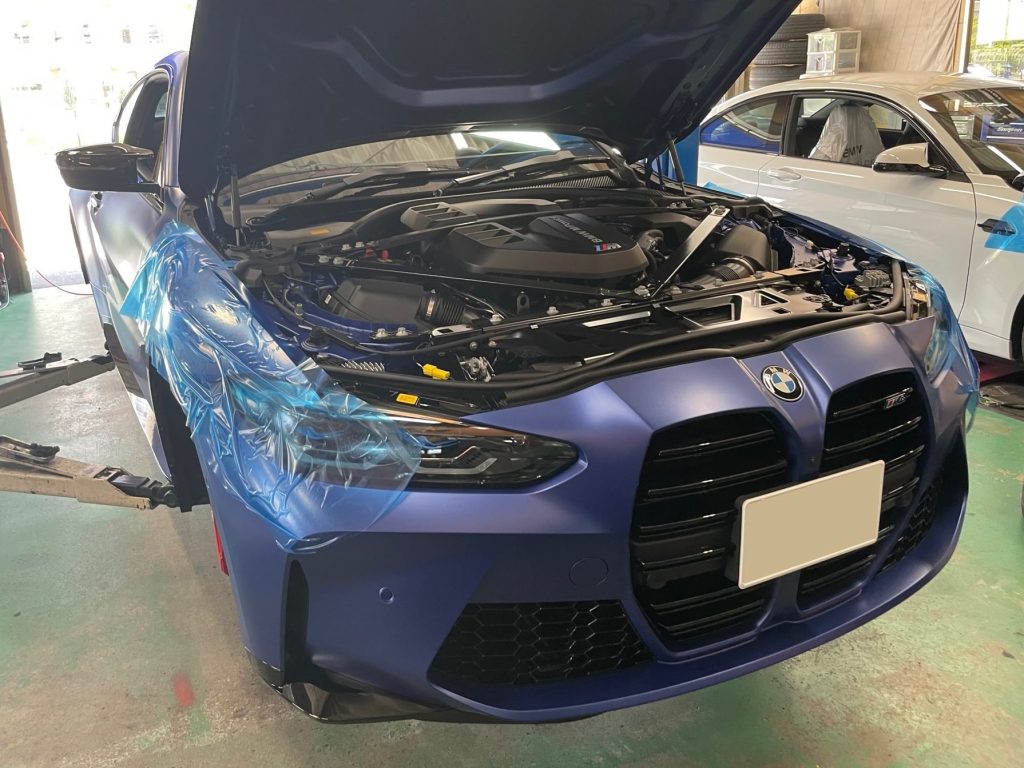KW HAS(ハイト アジャスタブル スプリング)キットをBMW G82 M4へ装着