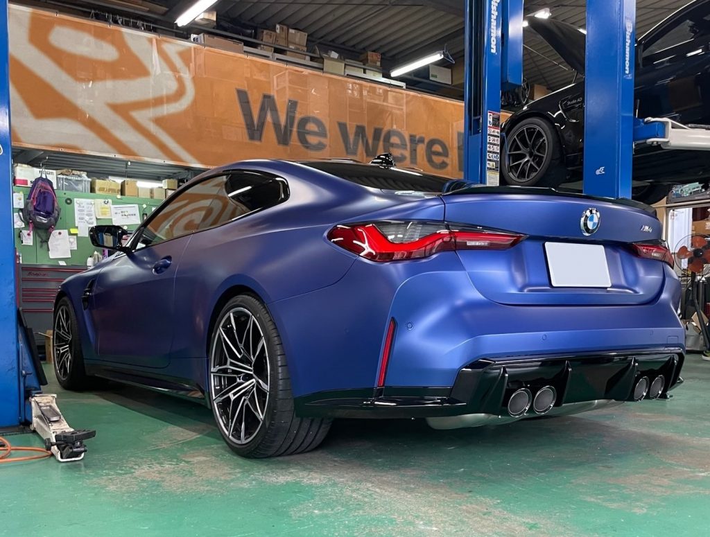 KW HAS(ハイト アジャスタブル スプリング)キットをBMW G82 M4へ装着
