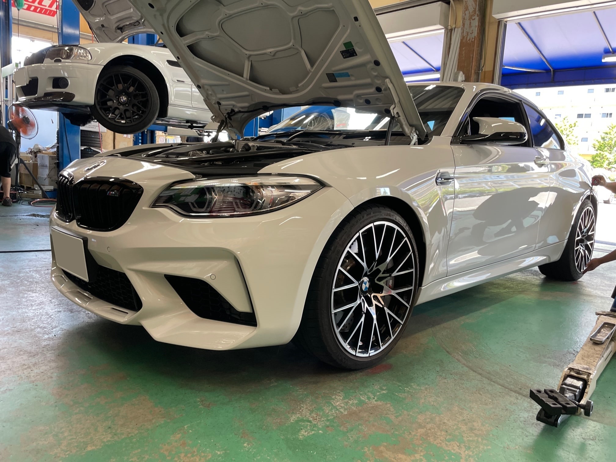 KWサスペンション V3をBMW F87LCI M2Competitionへ装着です