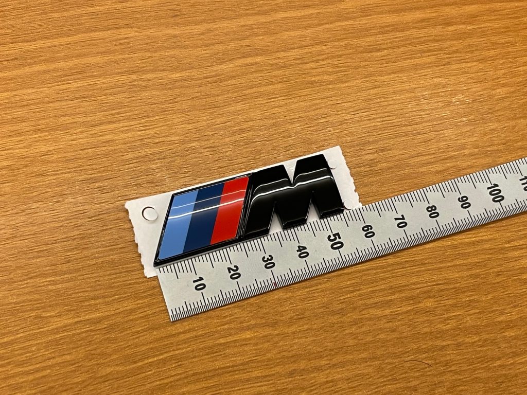 BMW M PERFORMANCE Black エンブレム!