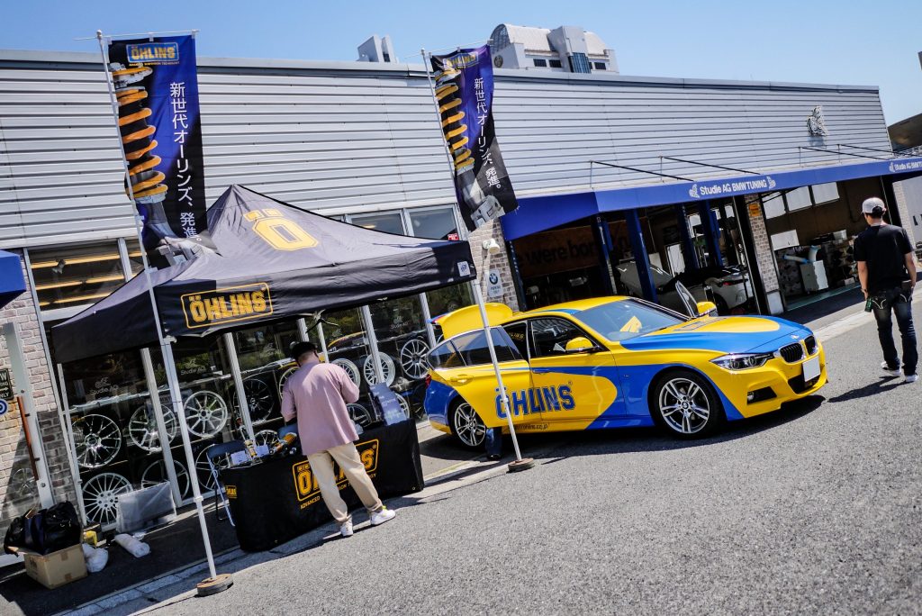 OHLINS DFV車高調KIT体感試乗会