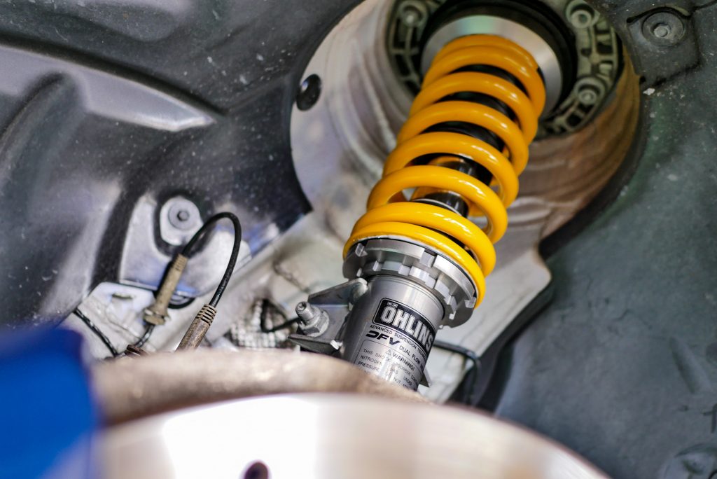 OHLINS DFV車高調KITをF80M3に装着