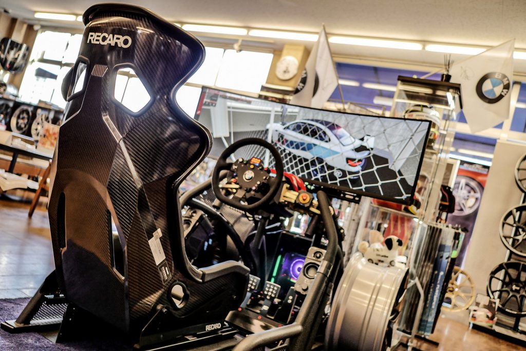 RECARO RMS Carbonで楽しめるSIM Racing