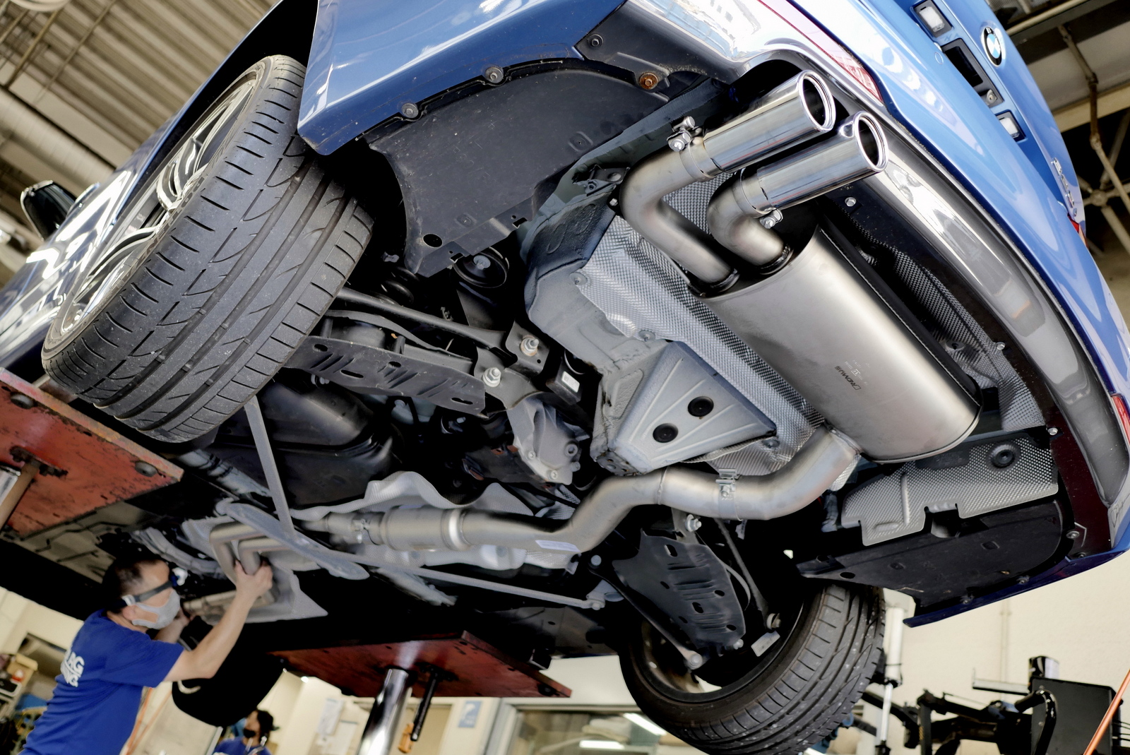BMW F30にREMUS CATBACK！ | Studie[スタディ]