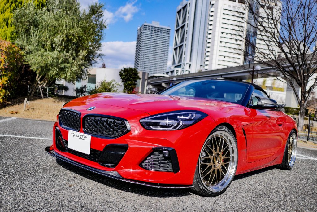 Studie Car Sales BMW G29 Z4 20i Mスポーツ 左ハンドル マニュアル サンフランシスコレッド