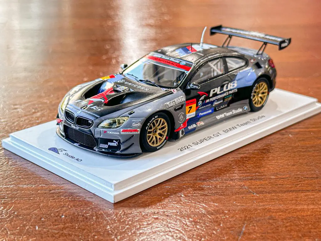 専用　BMW TeamStudie M6 GT3 2020 SUPER GT SUPER-GT Studie BMW M6 GT3モデルカーStudie AG札幌店に到着