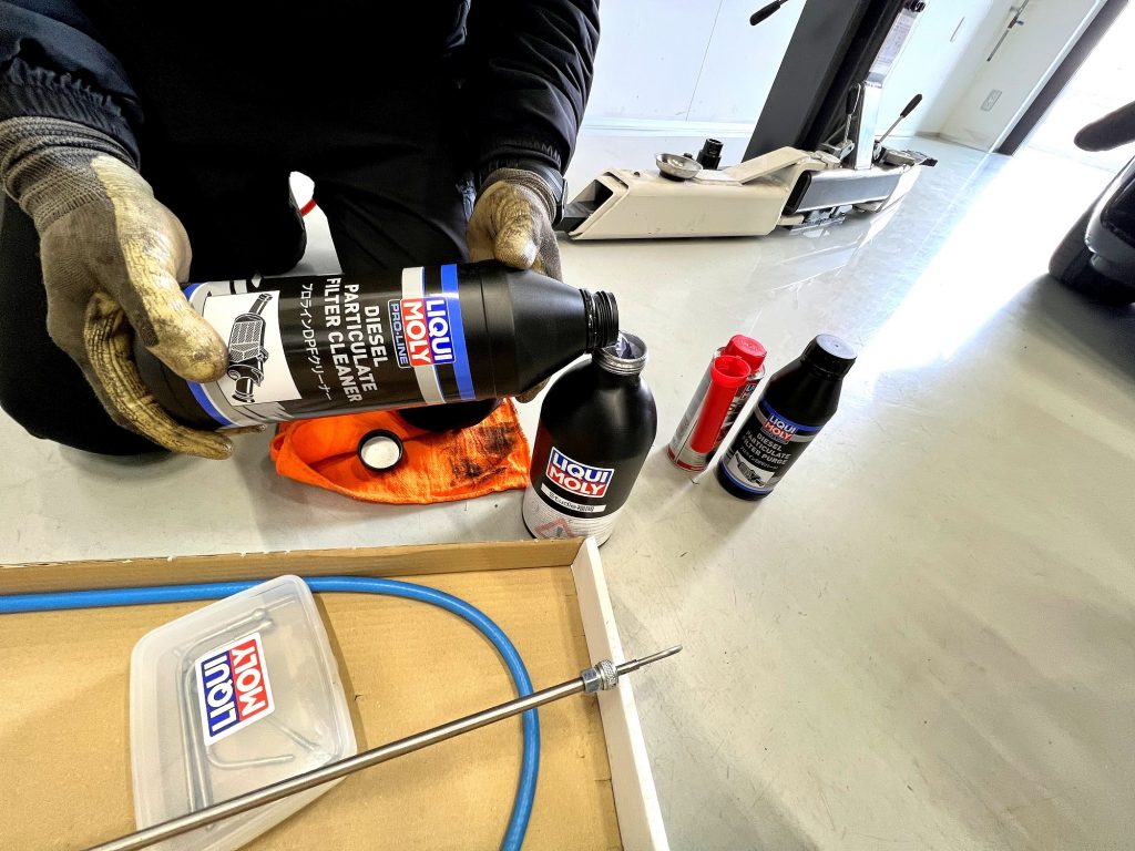 九州のBMW専門店スタディ福岡。BMWディーゼルエンジン車に効果絶大なDPFクリーニング施工致しました！