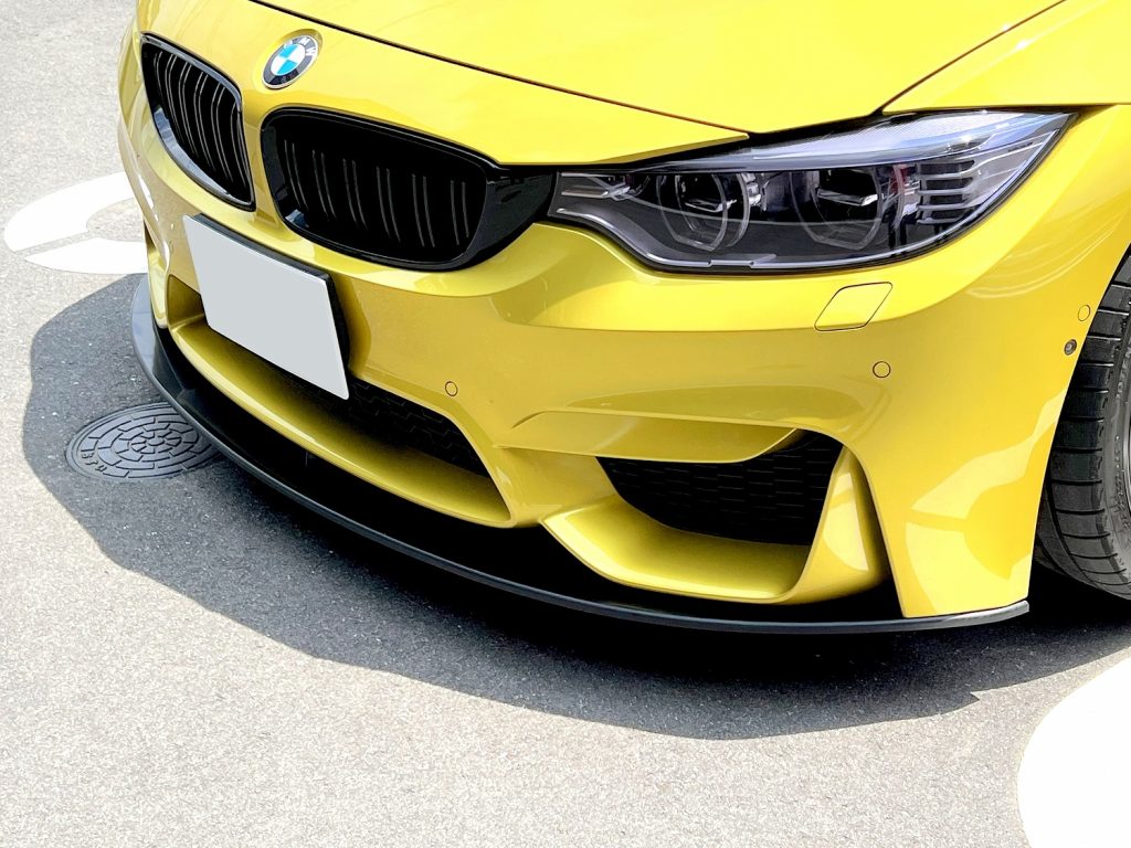 九州のBMW専門店スタディ福岡。
BMW_F80_M3にドイツBMWチューナーLIGHTWEIGHT（ライトウエイト）フロントスポイラー取付です。
