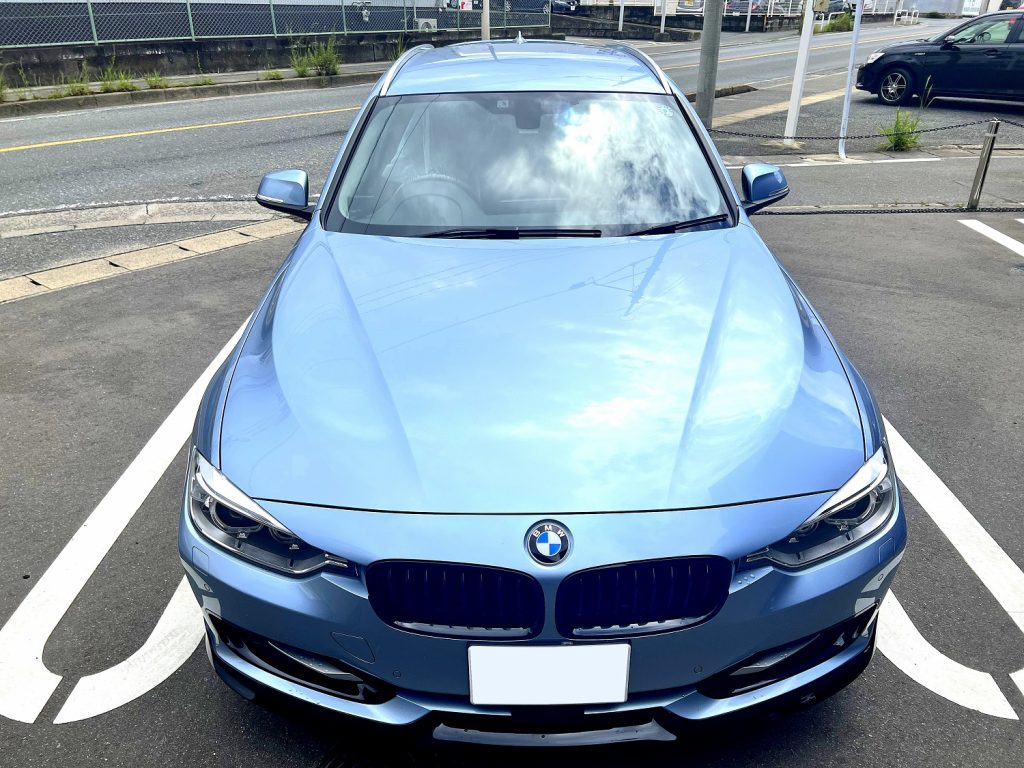 九州のBMW専門店スタディ福岡。BMW加工してのカスタムならスタディにお任せ下さい。AC_SCHNITZERボンネットダクトをF31オーナー様に取付です!