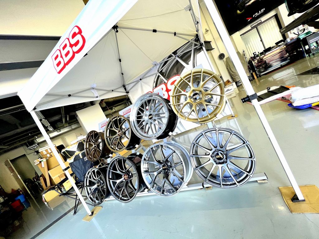 九州のBMW専門店スタディ福岡。BBS鍛造ホイールイベント開催しました!BMWと言えばBBSですよね(^^)