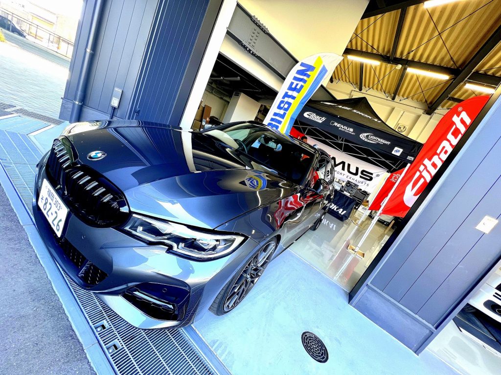 九州のBMW専門店スタディ福岡。BILSTEIN・REMUS・Eibach取扱の阿部商会イベント開催でした！