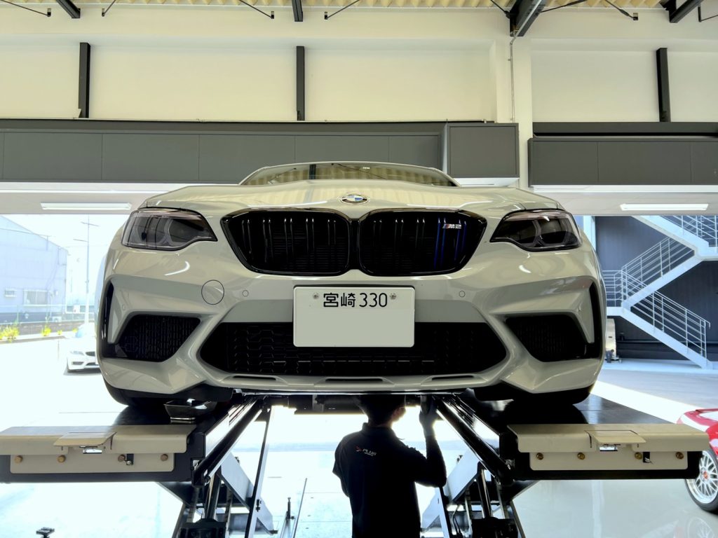 九州のBMW専門店スタディ福岡。BMW_M2CompetitionにCOXボディダンパー取付とCPM取付させて頂きました！