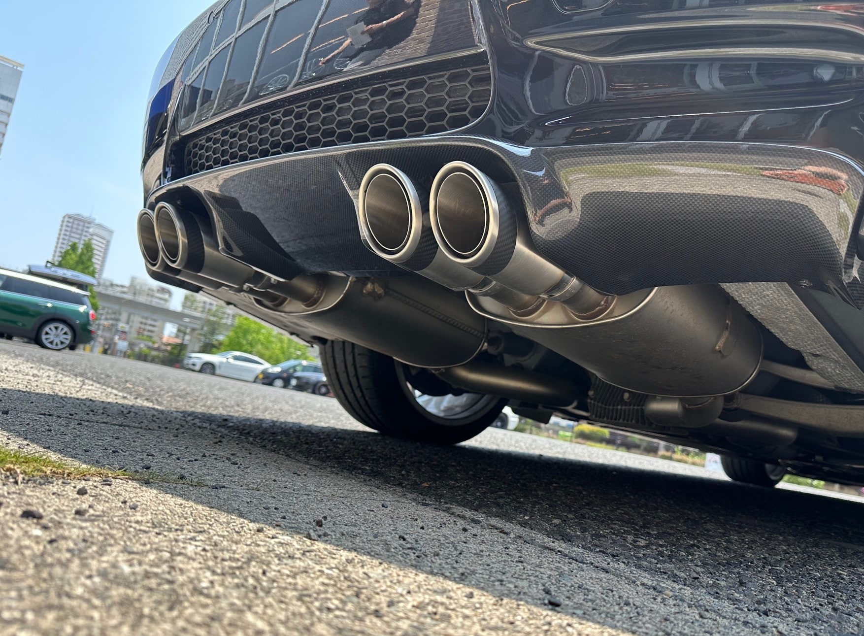 3DDesignディフューザーをBMW E92 M3へ装着です(^_^)/ | Studie[スタディ]