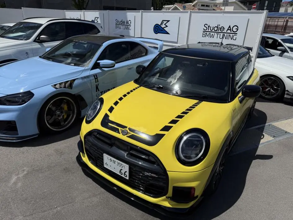 MINI AC Schnitzer フロントリップ 取付レポート」 ついに装着！AC Schnitzer フロントリップ