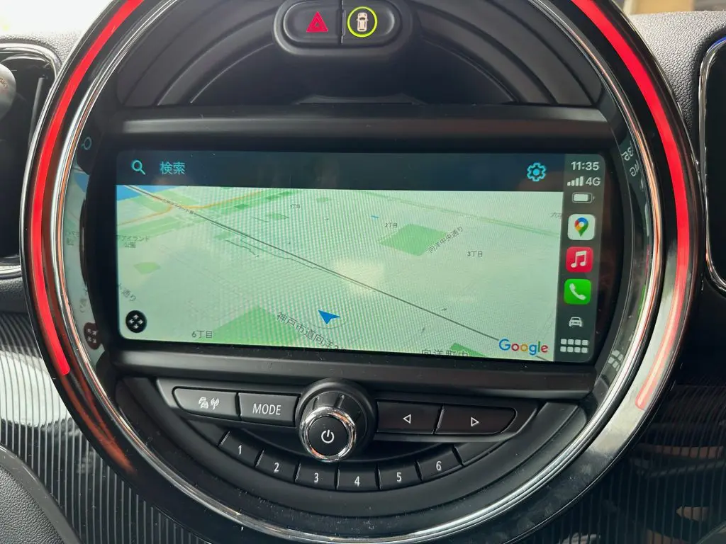 便利な機能Apple CarPlayをBMW MINI F60 Cooper Dへ(^_ 便利な機能Apple CarPlayをBMW MINI F60 Cooper Dへ(^_