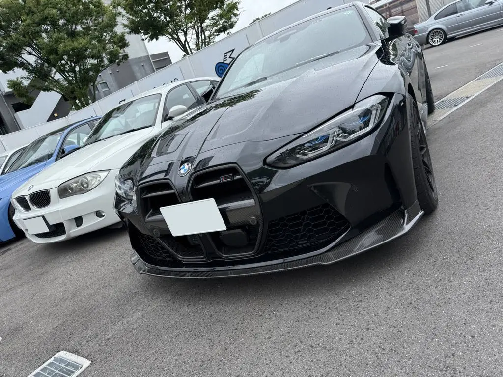 end.ccスポーツキドニーグリルとフロントスポイラーをBMW G82 M4へ装着