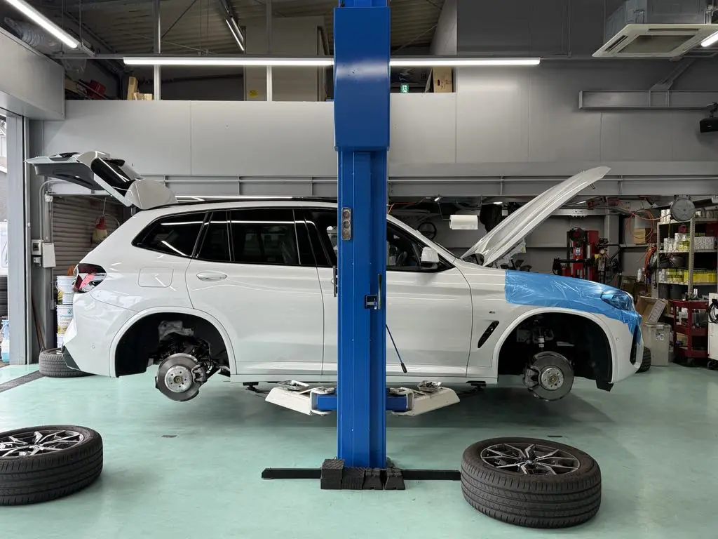 柔よく剛を制すKW V3サスペンションキットをBMW G01LCI X3 20dへ