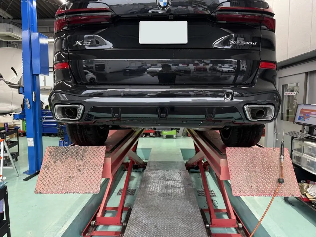 BMW純正テールパイプトリム左右セットX5 GO5 Performance