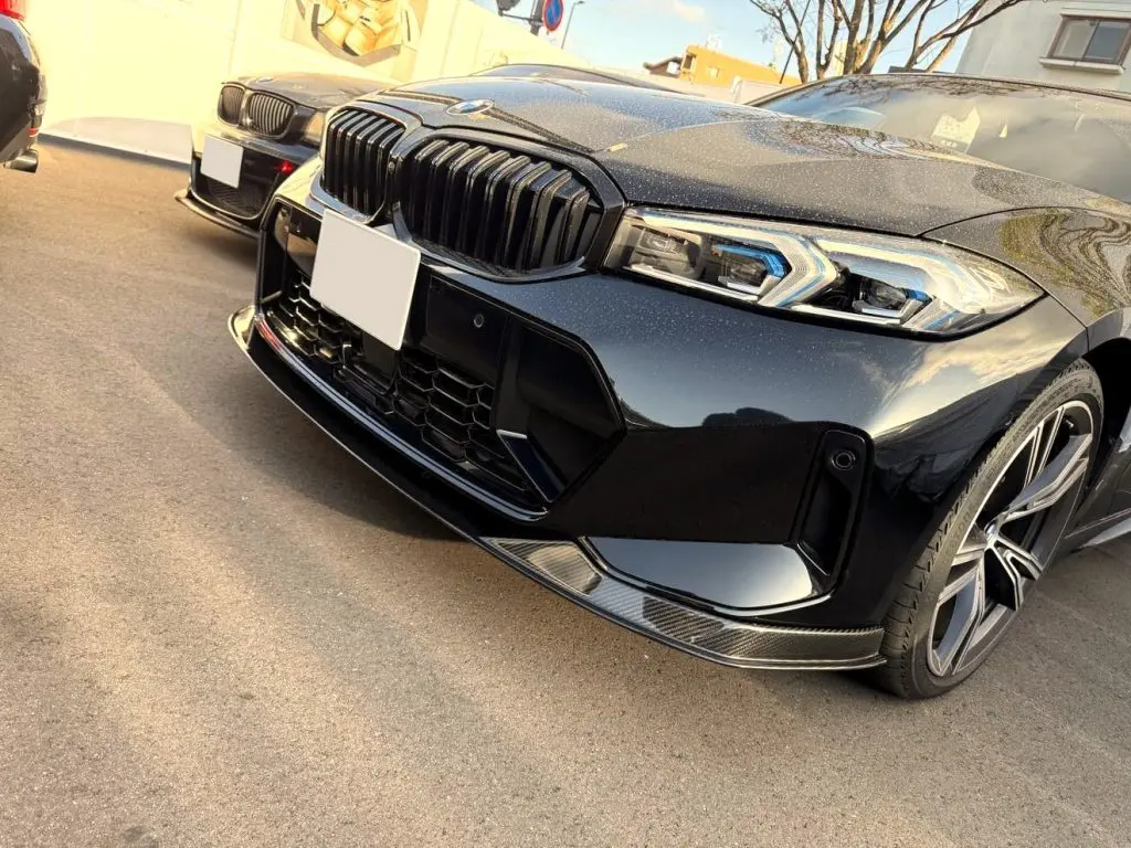 end.ccカーボンスポイラーをBMW G20LCI 320dXへ装着です(^_