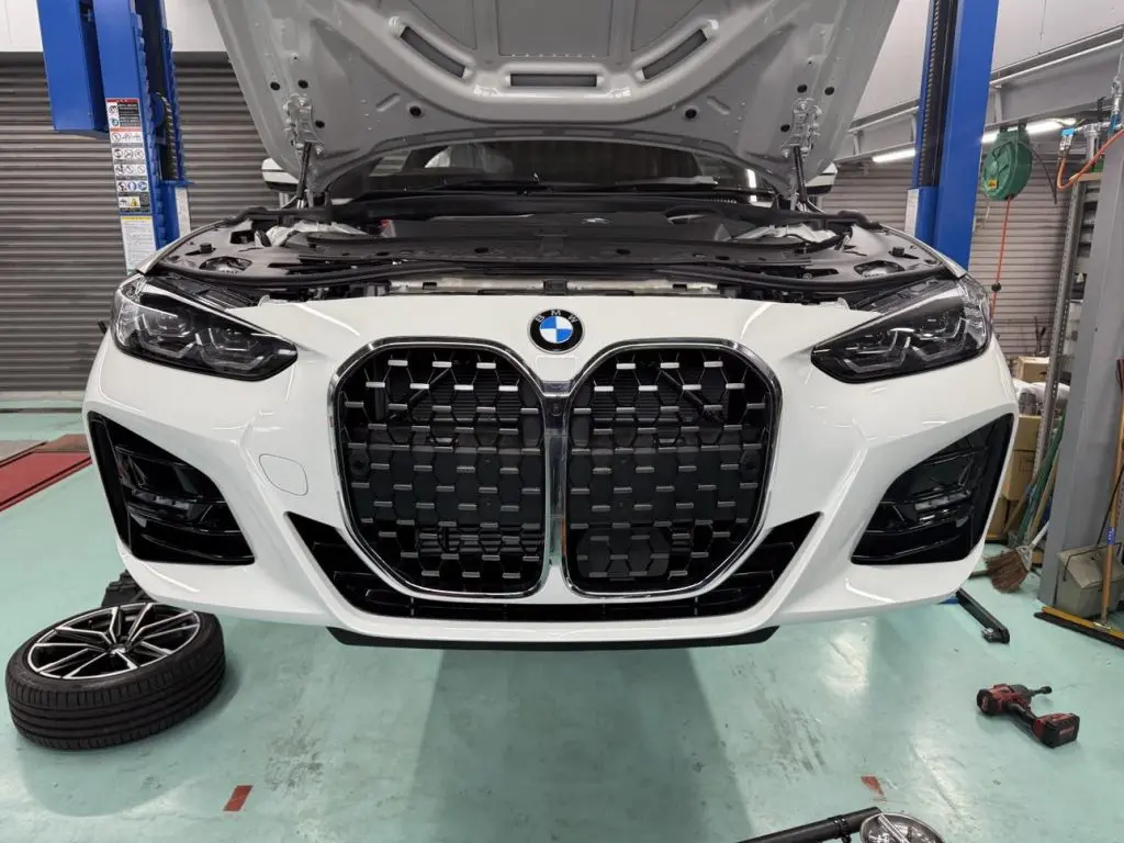 続々とお色直し！BMW G22 420iをLCIグリルで魅力アップ(^_^) | Studie