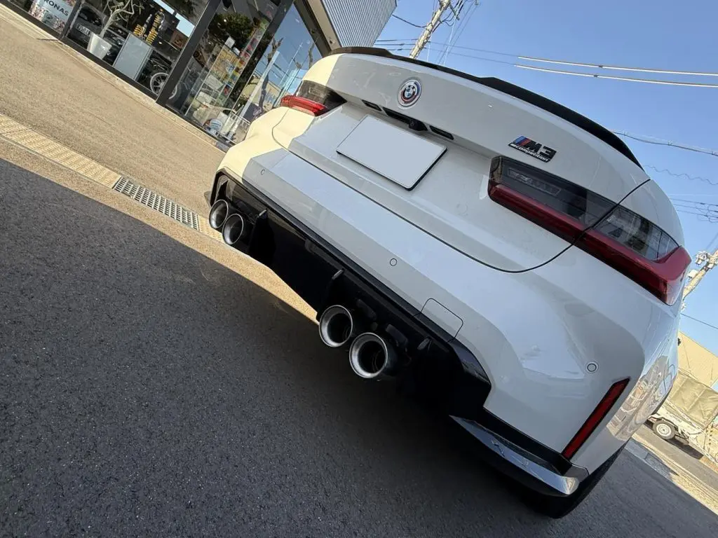 快音響く3DDesign エキゾーストシステムをBMW G80 M3へ装着頂きました