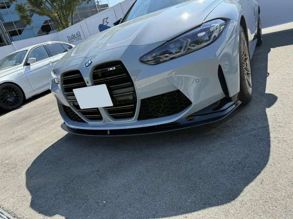 BMW G80 M3 MT Final EditionへAC SCHNITZERフロントスポイラーを頂き