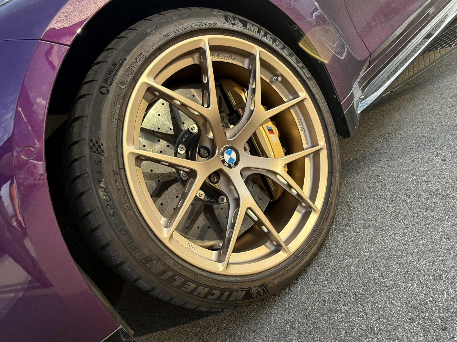 Goodコンビネーション！BMW G81 M3 CompetitionへBBS FI-R Evoを装備いただきました♪ | Studie[スタディ]