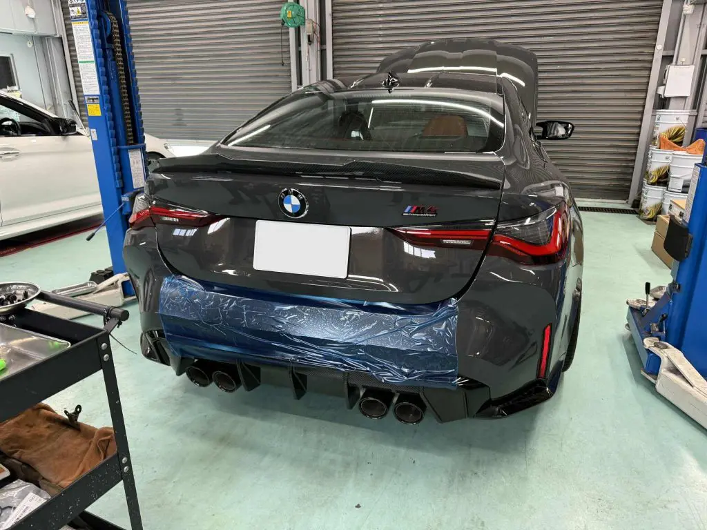 レーザーテールライトでLCI化と一挙両得♪BMW G82 M4へ装着でござい