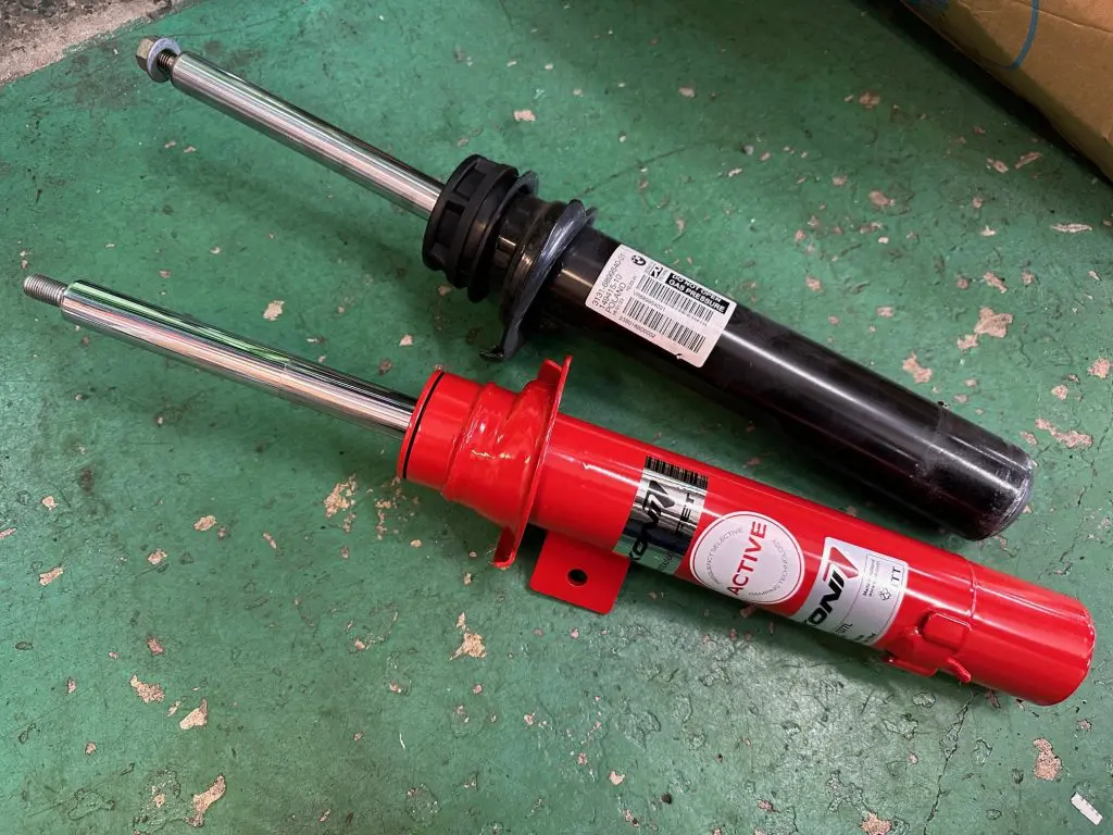 KONI Special ACTIVEショックアブソーバーでMINI F57LCI JCWを