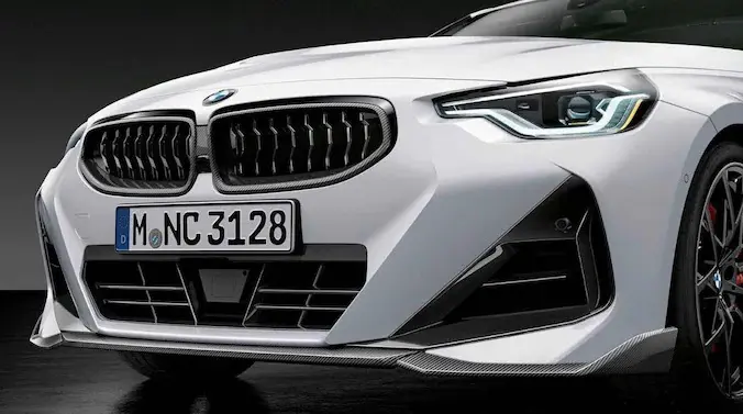 BMW純正の強み！M PERFORMANCEカーボンフロントスポイラー G42 2
