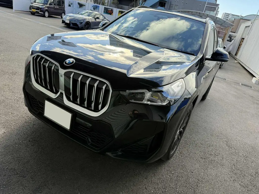 大きなグリルも引き締め抜群！BMW純正ShadowlineキドニーグリルをU11